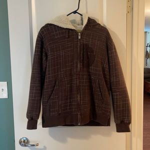 Men’s Volcom Zip Front Hoodie/Sweatshirt Size Small